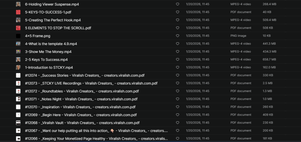 Viralish Creator – The Stcky Videos Course