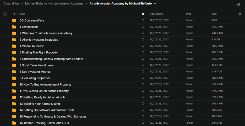 Michael Elefante – Airbnb Investor Academy